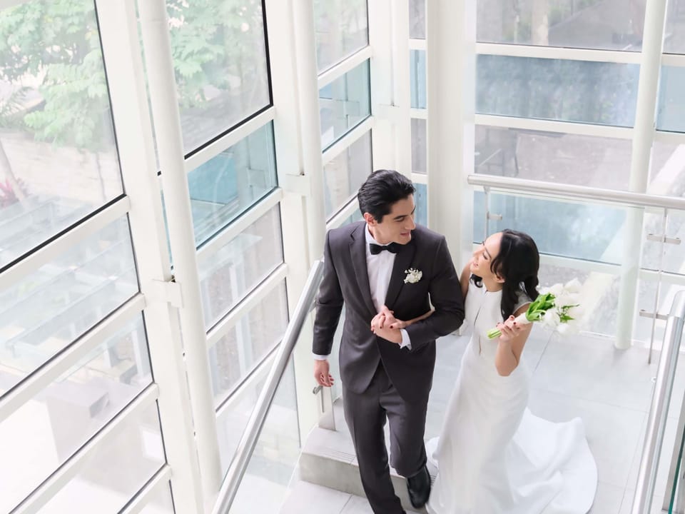 Indoor wedding