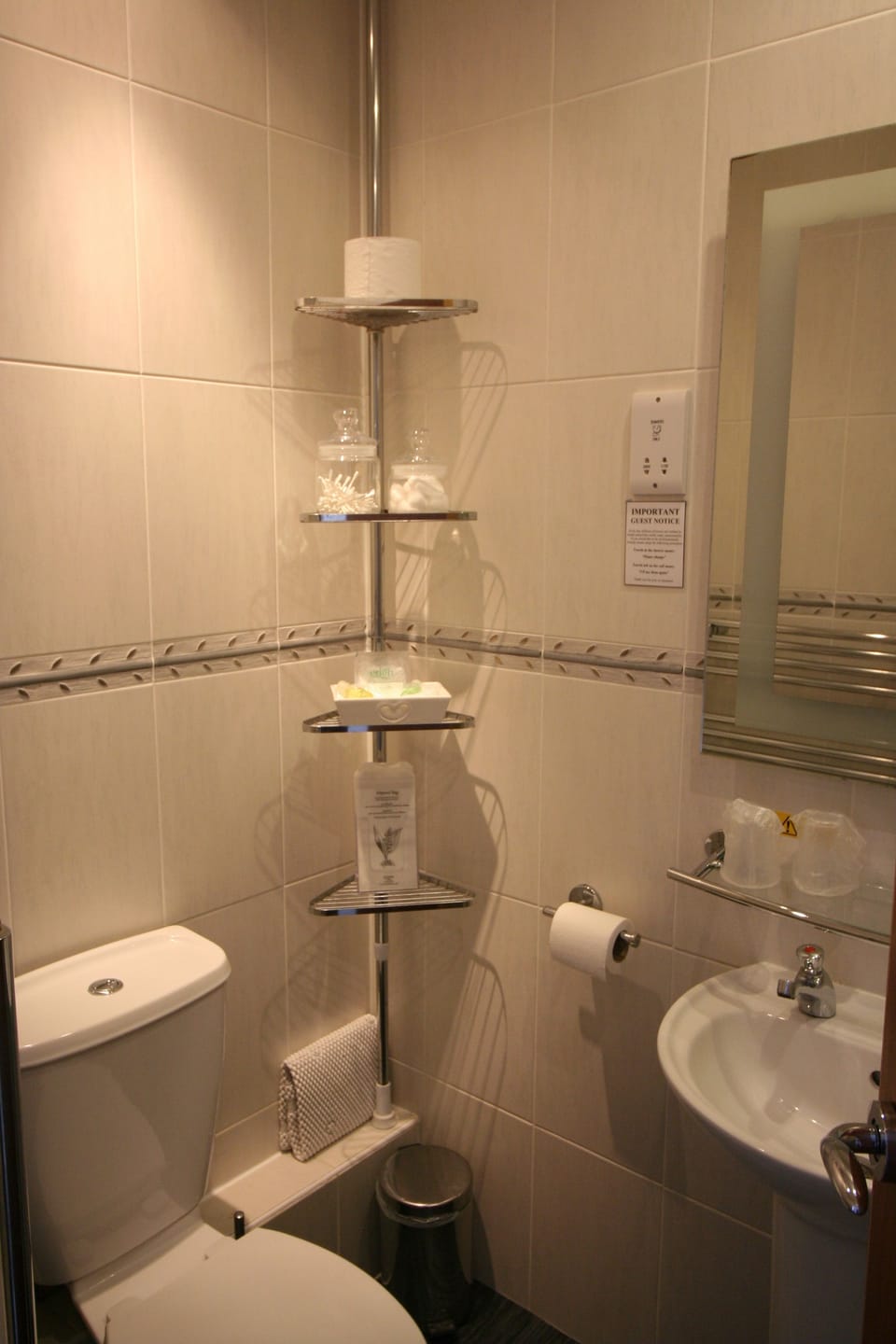 Standard Double Room (Room3) | Bathroom | Free toiletries, hair dryer, towels