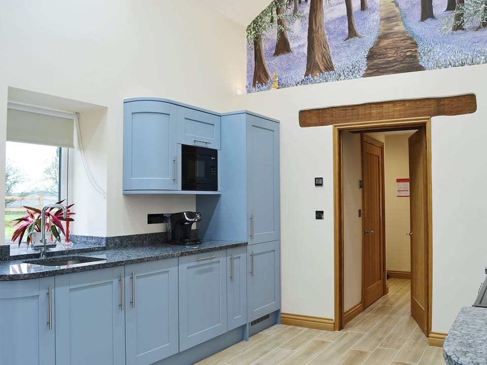 Contemporary kitchen area | Bluebell Barn, Okehampton
