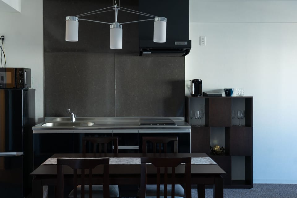 Junior Suite | Private kitchenette | Fridge, microwave, stovetop, electric kettle