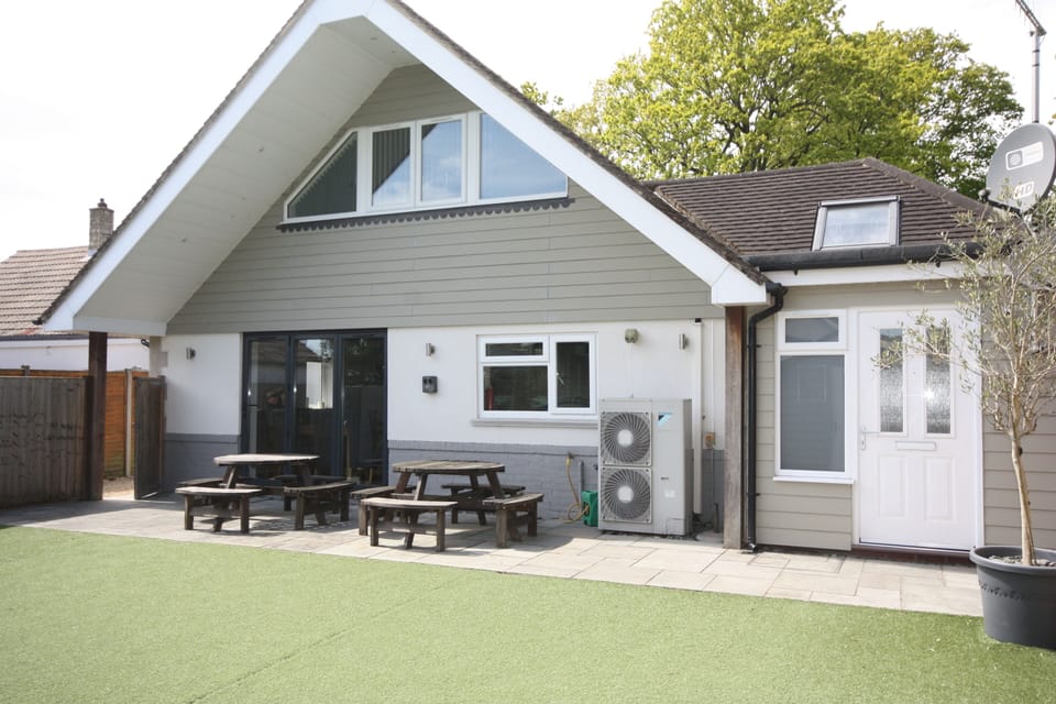 Great garden space for all the guests to have a great time