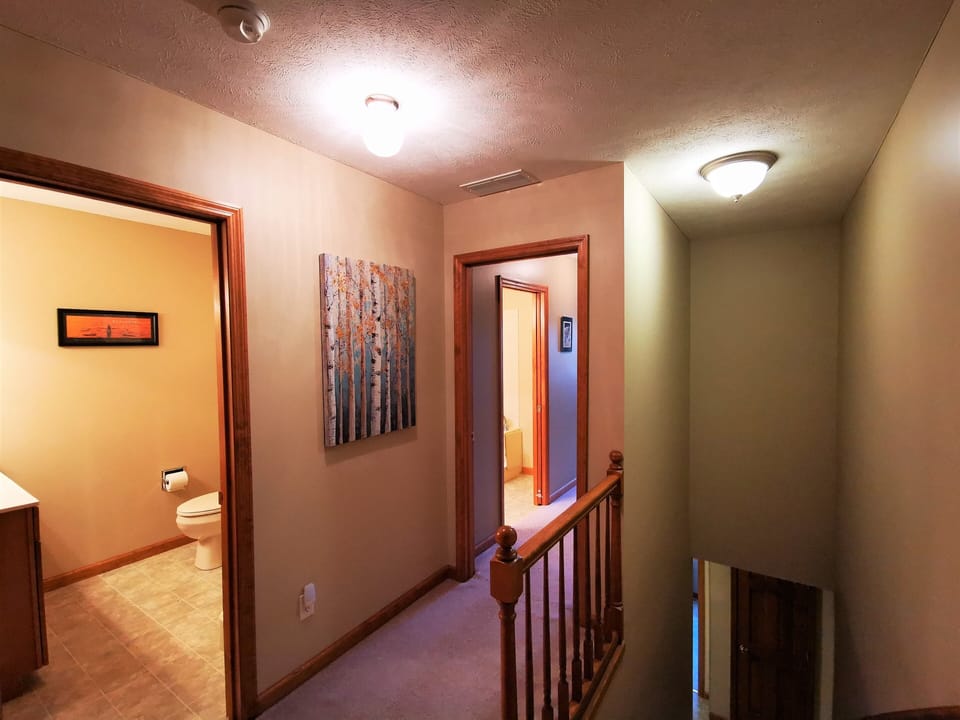 Hallway leading to the rooms