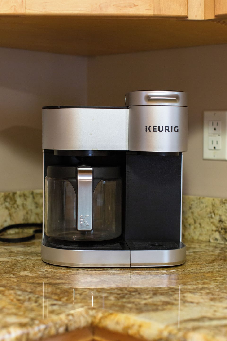Duo coffee for ground coffee or K-cups!