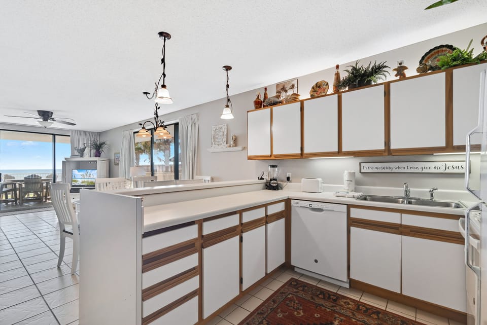 Fully Equipped Kitchen with Water Views