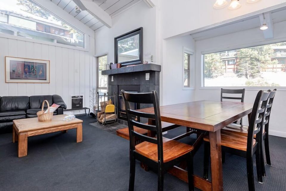 Living Room #1, Wood Burning Fireplace, Kitchen, Dining Room