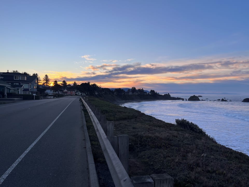 Morning sunset.
