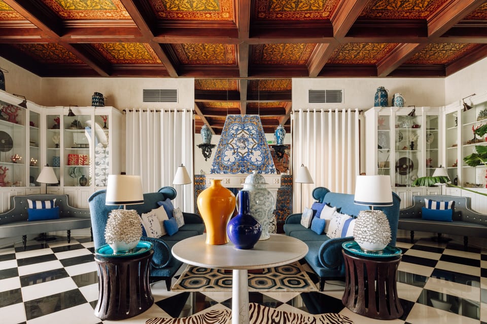 Lobby sitting area