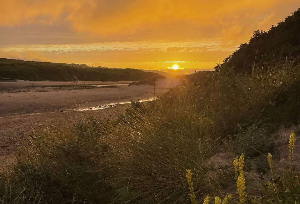 The sunset at Hayle is simply beautiful