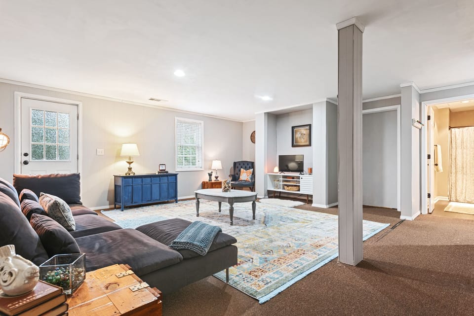 comfortable  living room