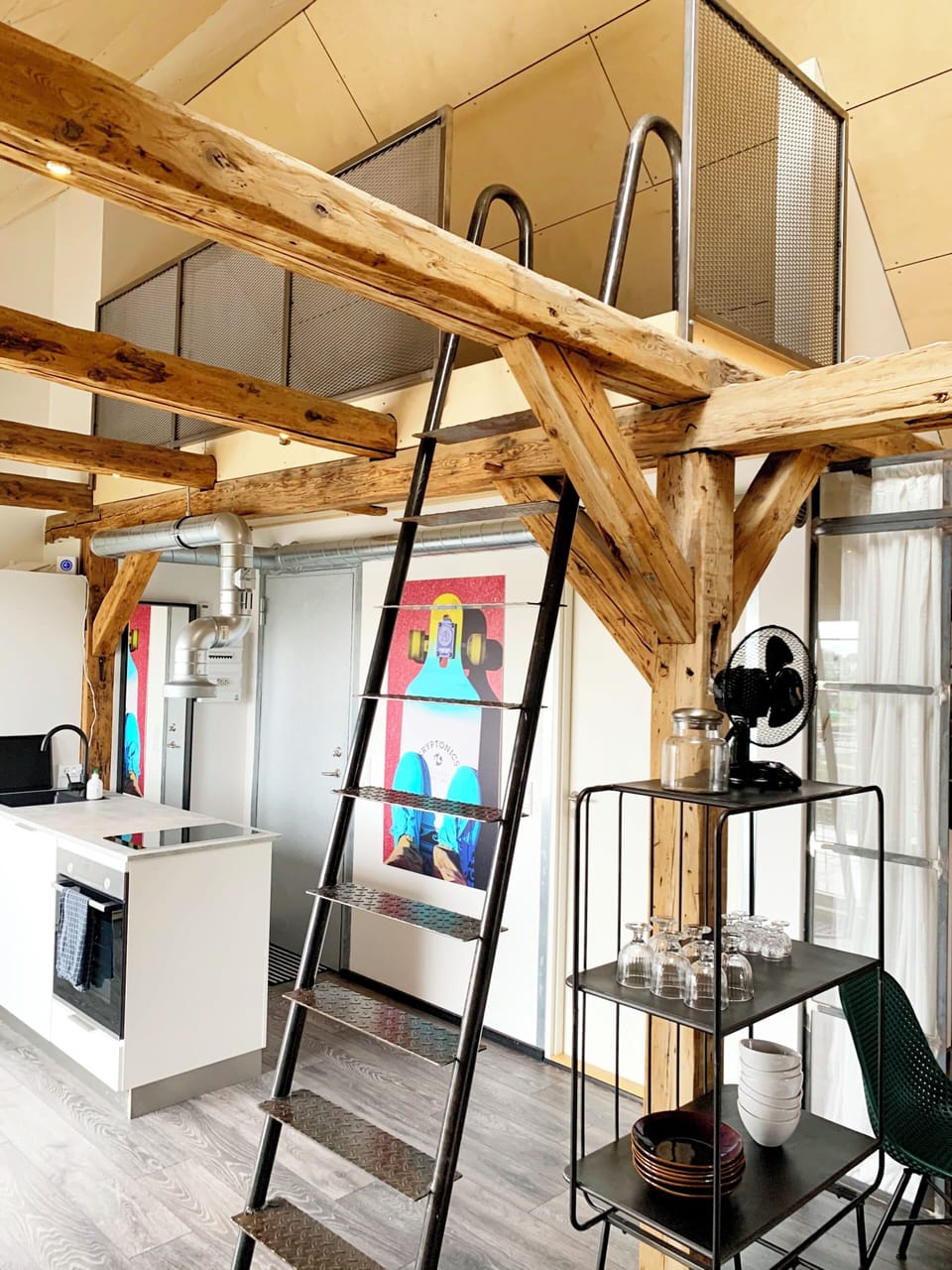 Panoramic Suite, Balcony | Premium bedding, soundproofing, iron/ironing board, cribs/infant beds