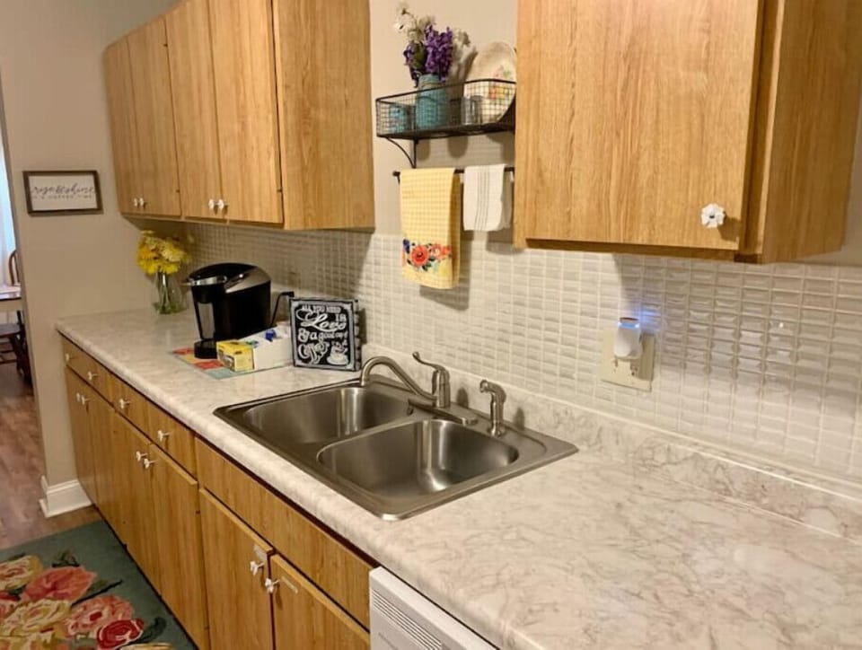 fully stocked kitchen