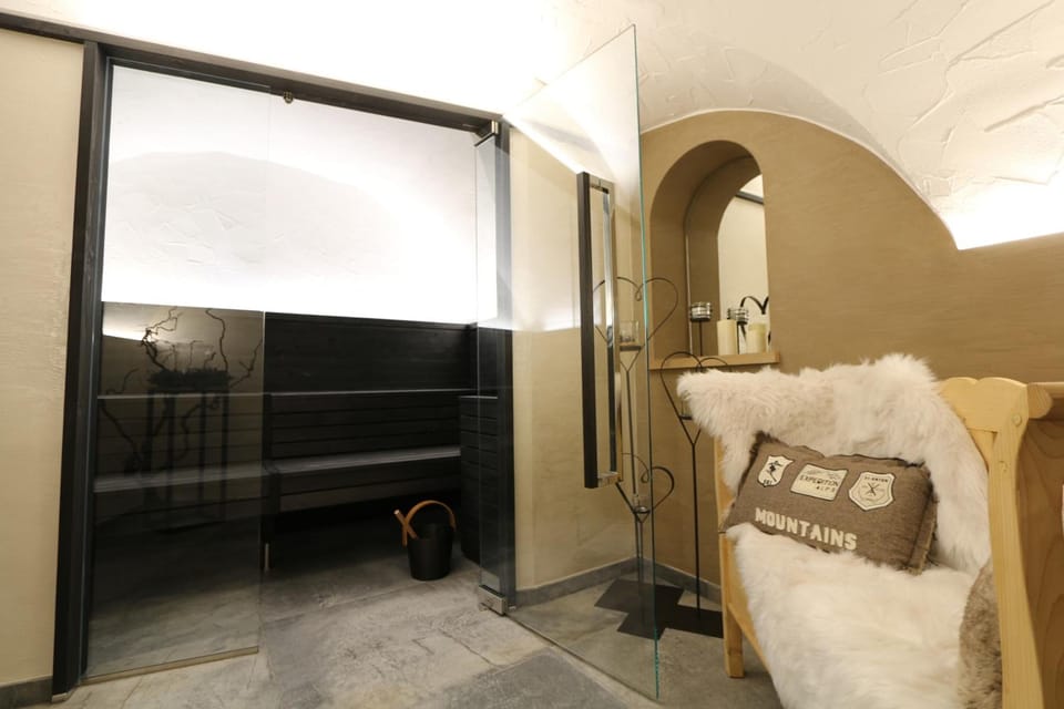 Shower, free toiletries, hair dryer, bidet
