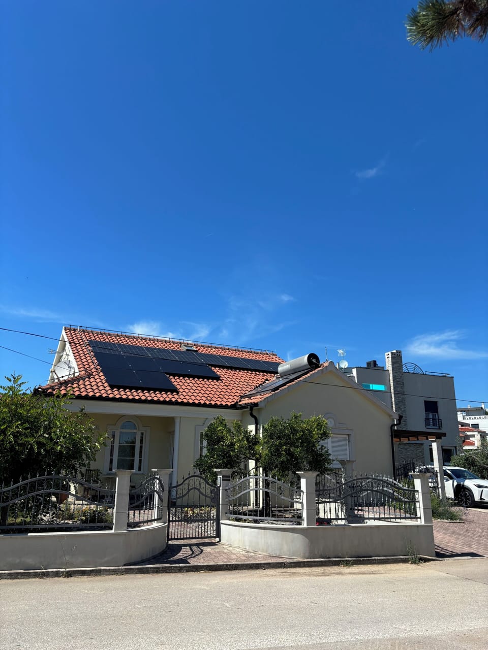 Front of property