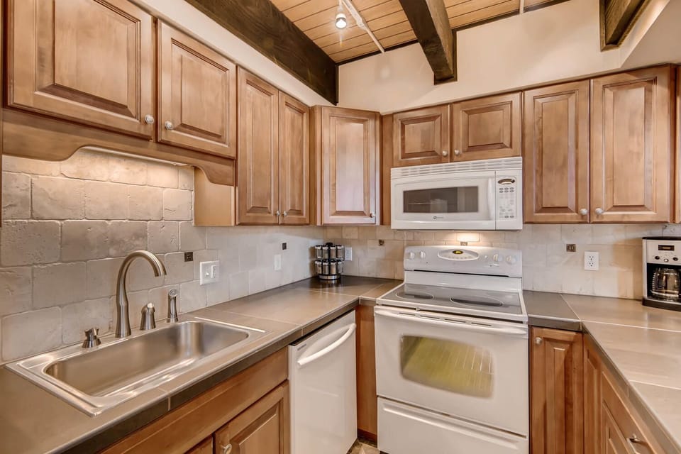 sink and dishwasher