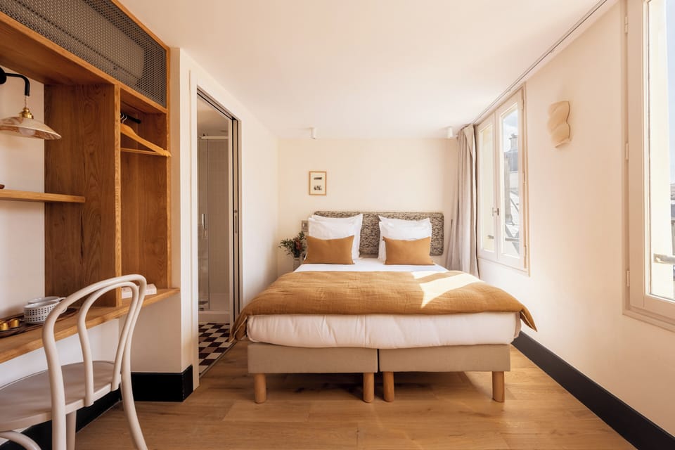 Deluxe Double Room | Premium bedding, soundproofing, free WiFi