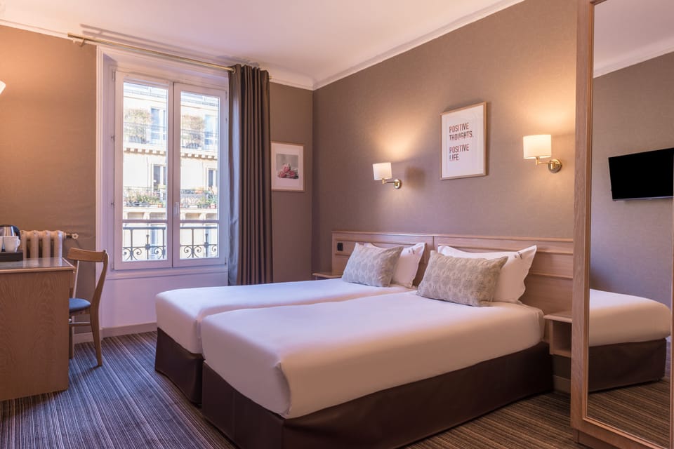 Superior Twin Room | Desk, blackout drapes, iron/ironing board, free WiFi