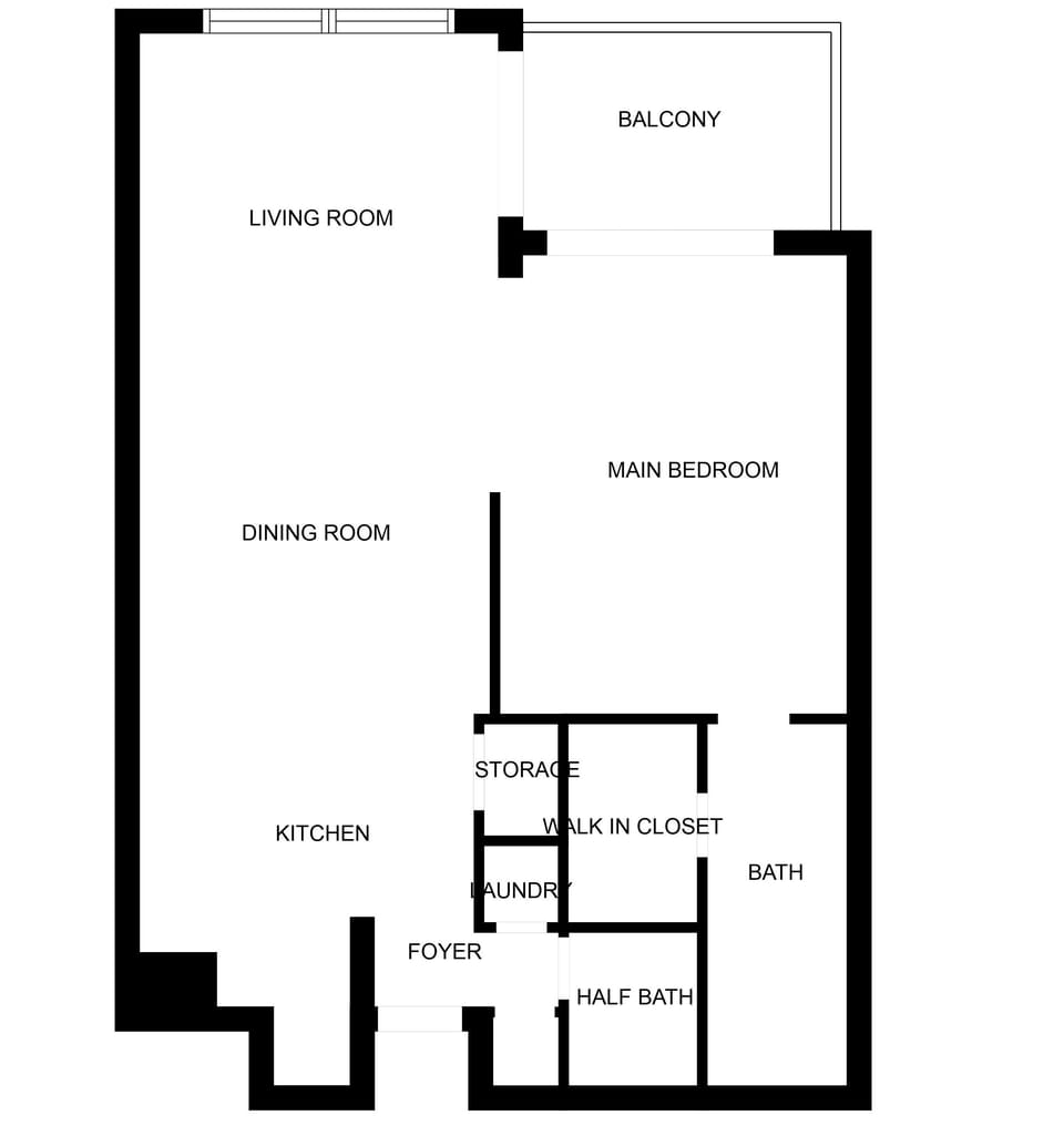 Layout of condo