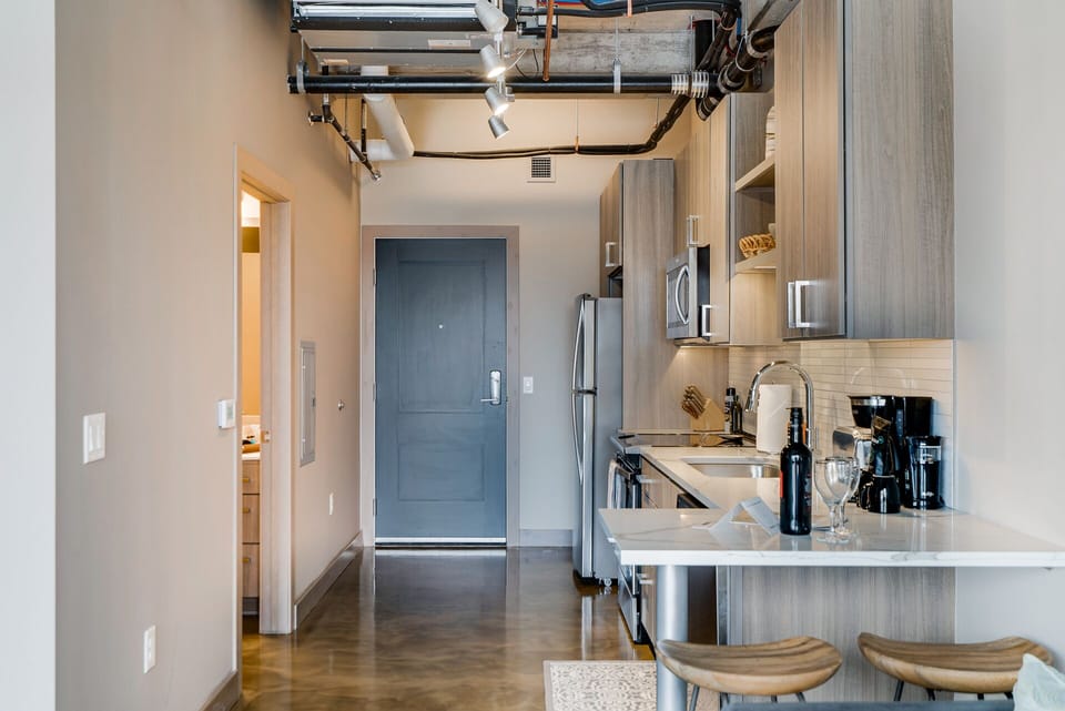 Ask about our grocery service so you can arrive with a fully-stocked fridge!