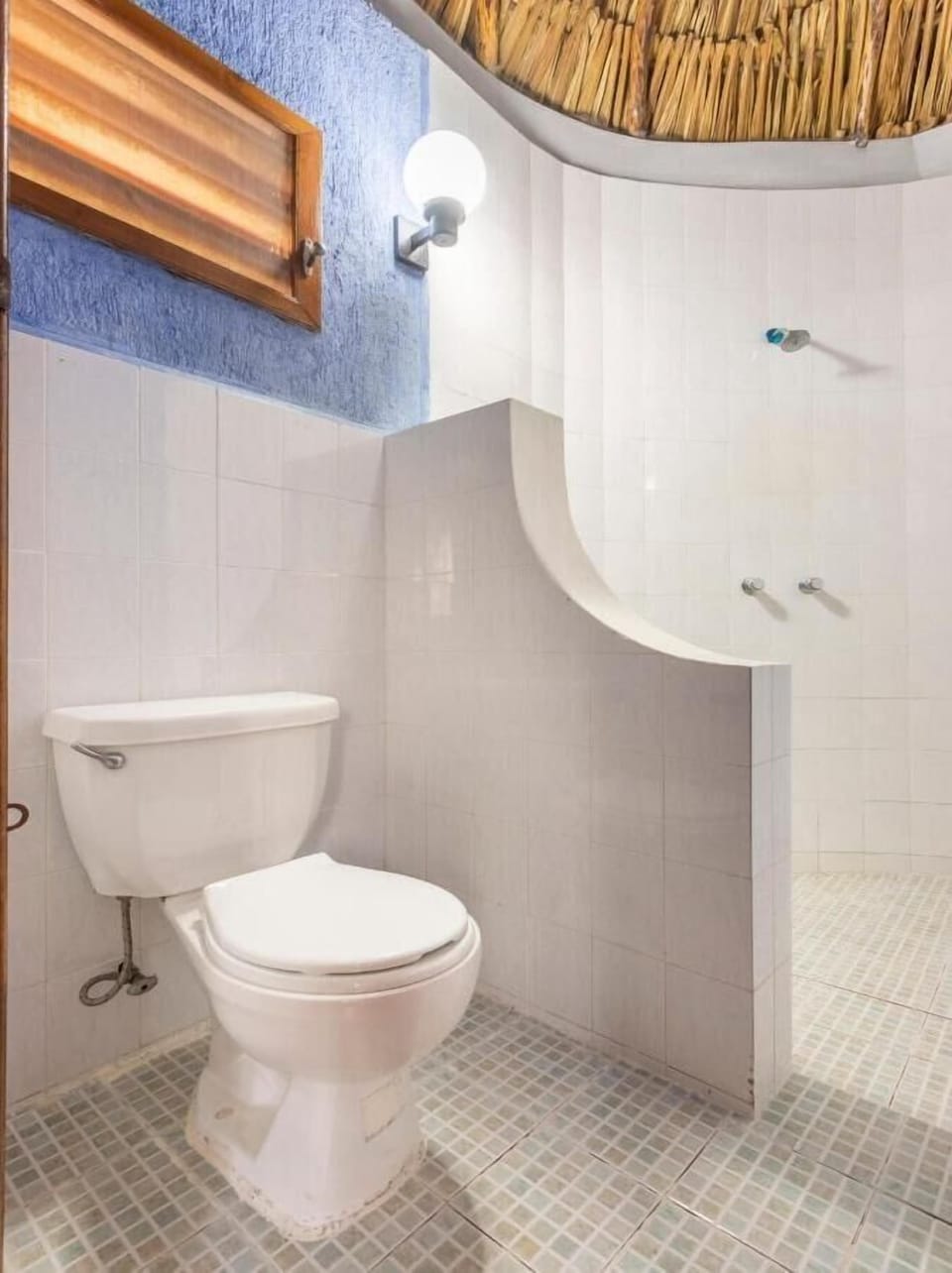 Standard Room, 2 Double Beds | Bathroom | Shower, towels, toilet paper