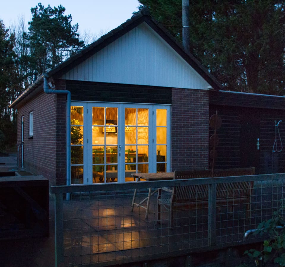 The guesthouse
