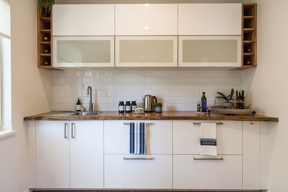 Our kitchenette provides you with space to prepare your meals