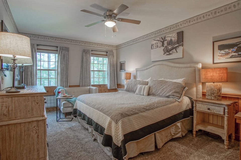This is the master bedroom.