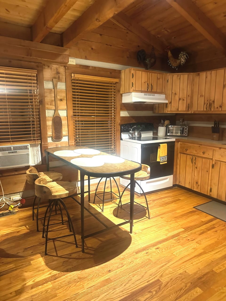 New dining table