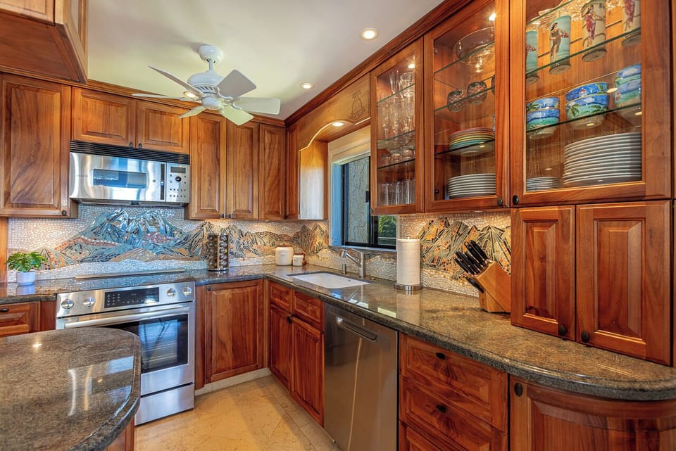 Island-inspired design meets modern comfort in the kitchen