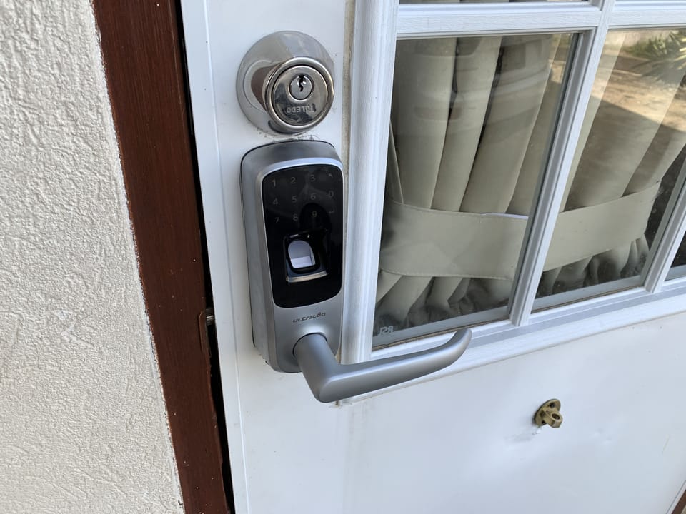 Self Check-in by smart lock, no keys required.
