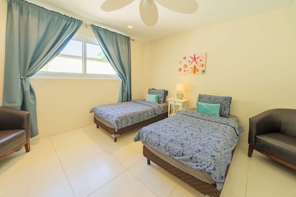 Bedroom with 2 twin rooms and plenty of closet space