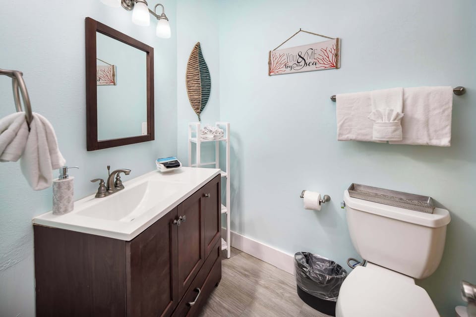 Master bathroom