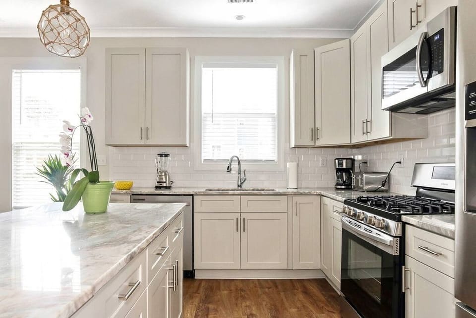 Your updated kitchen, filled with natural light!