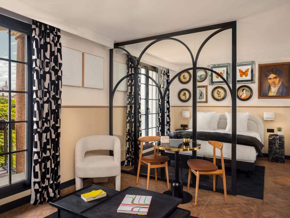 Junior Suite, Balcony, City View | Premium bedding, in-room safe, desk, laptop workspace