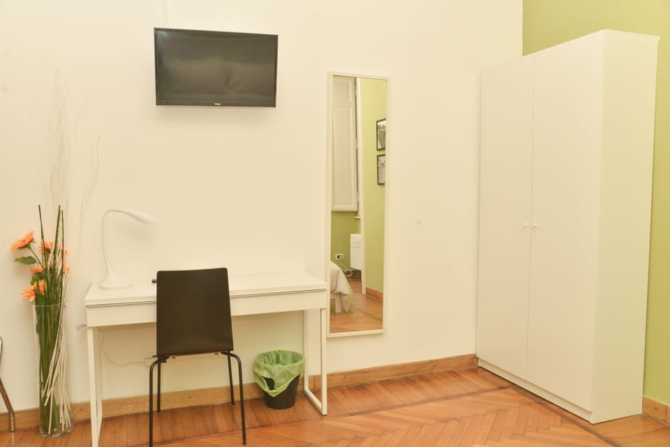 Double Room, Private Bathroom | Down comforters, desk, laptop workspace, blackout drapes