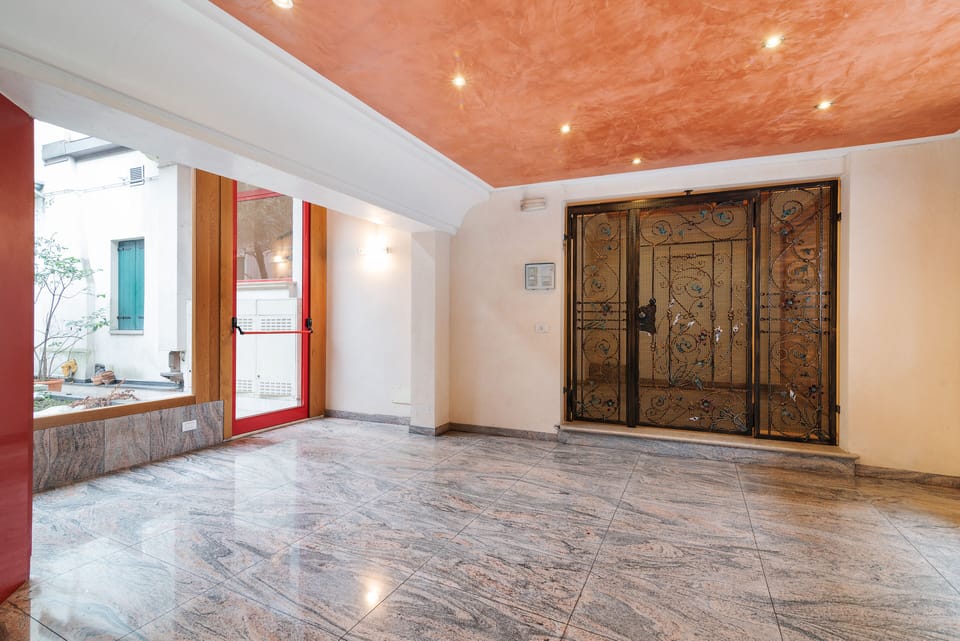 Interior entrance