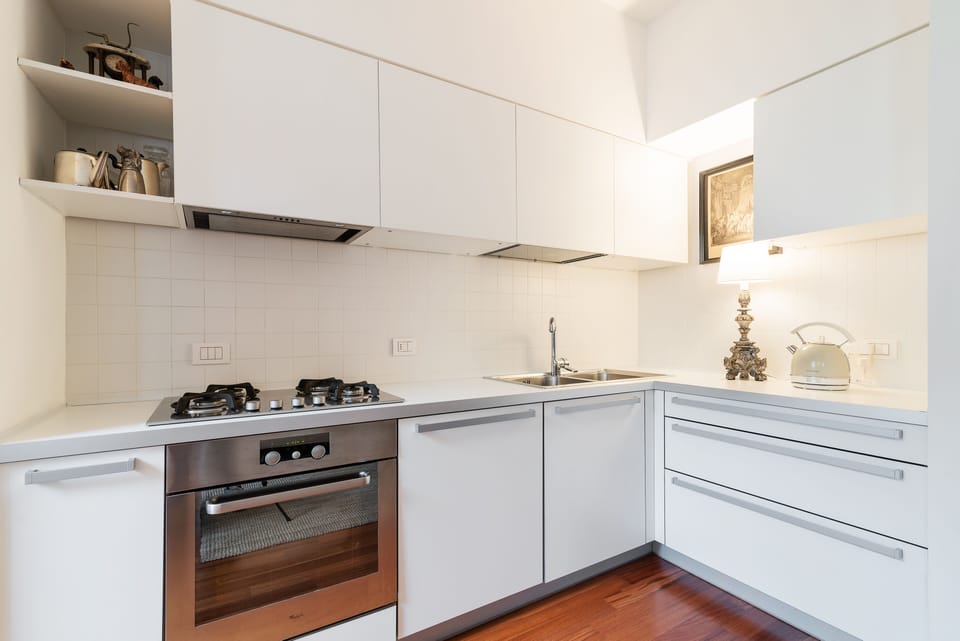Apartment, 1 Bedroom | Private kitchen | Fridge, oven, stovetop, dishwasher