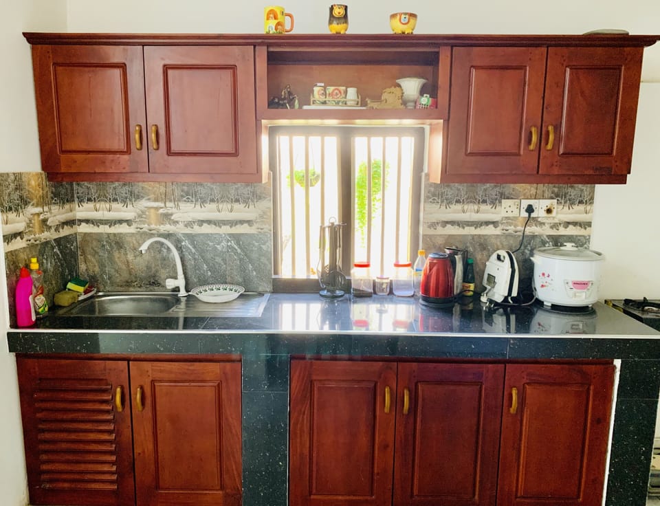 Villa | Private kitchen | Full-size fridge, oven, stovetop, dishwasher