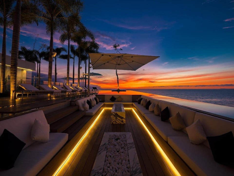 Sunset Pool View