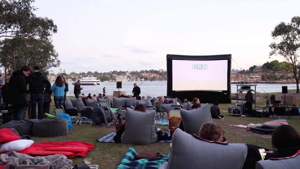 14 mins walk to Woolwich Open Air Cinema