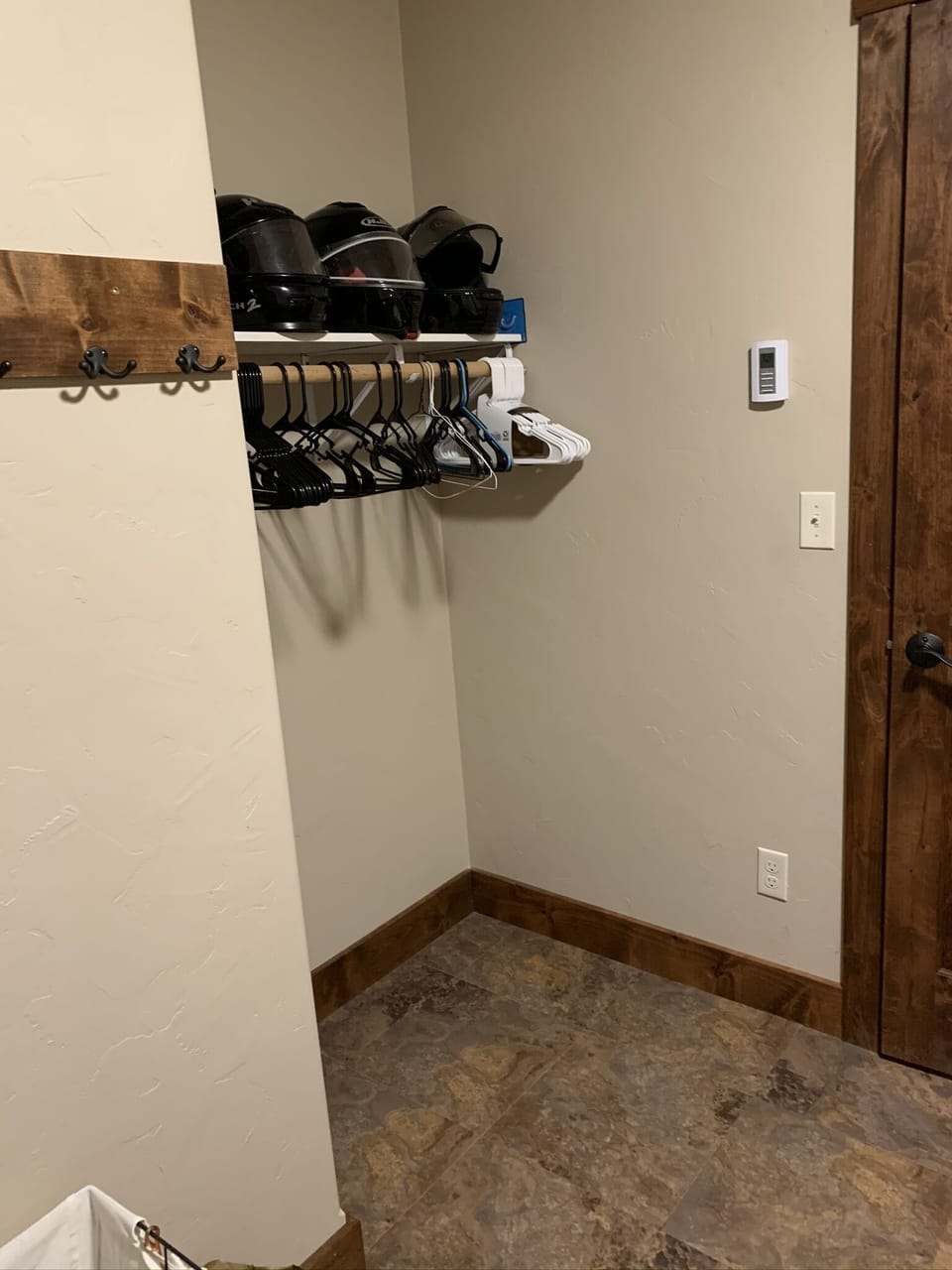 Mud room closet