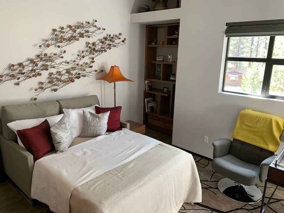 Upstairs Bedroom #4 Queen Memory Foam Sleeper Sofa