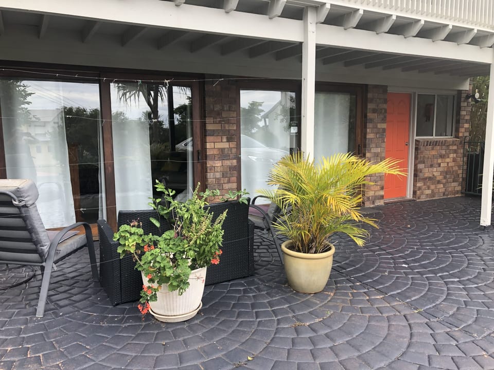 Front of flat