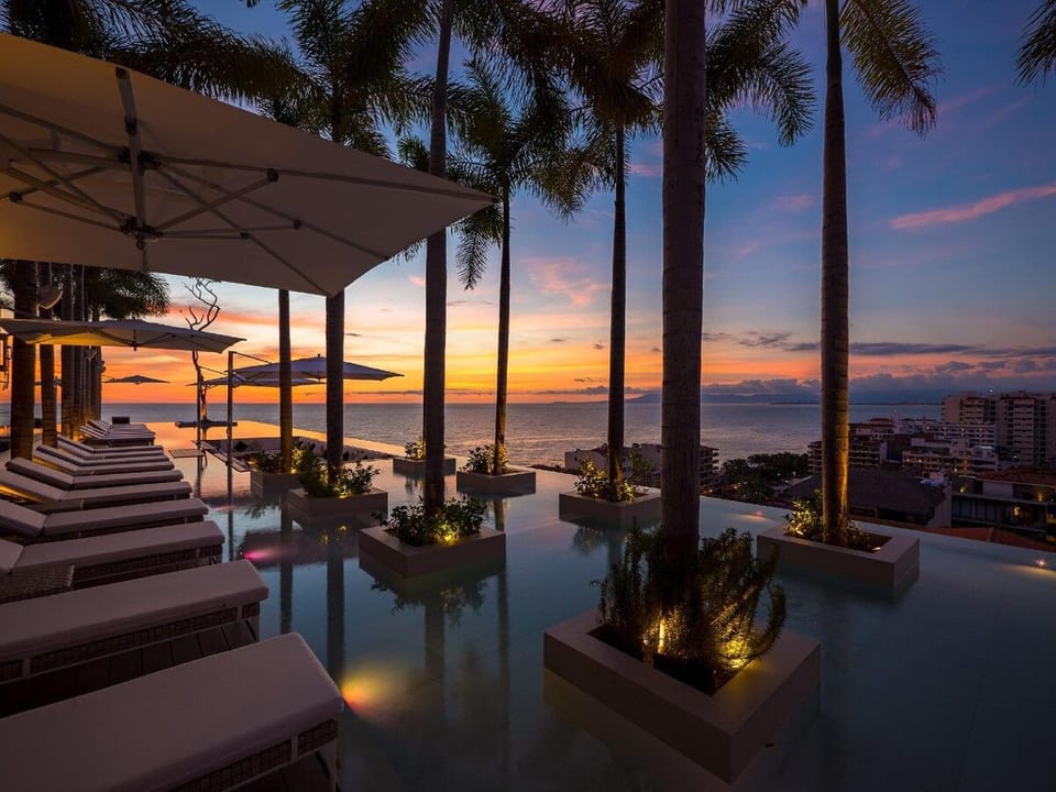 Sunset Pool View