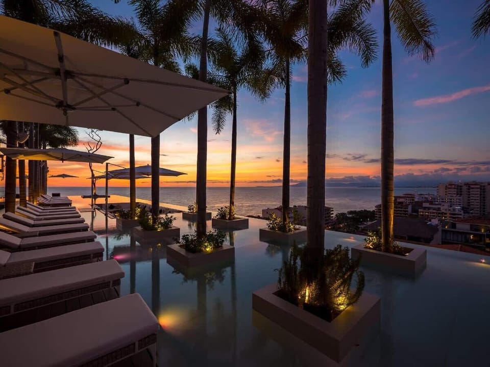 Sunset Pool View