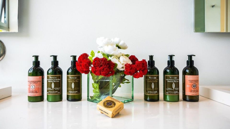 L'Occitane toiletries