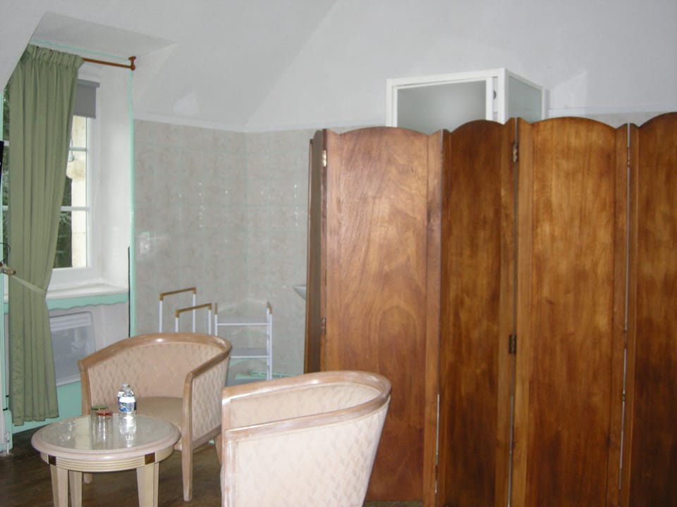 Basic Double or Twin Room, 1 Bedroom, Non Smoking (Emeraude) | Bathroom amenities | Shower, hair dryer, towels