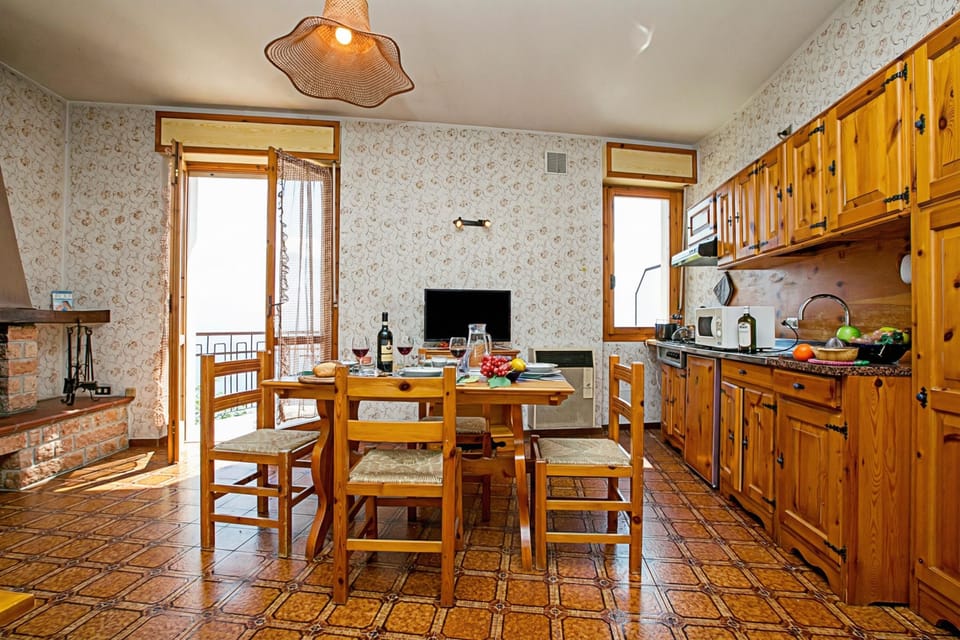 Kitchen and dining area