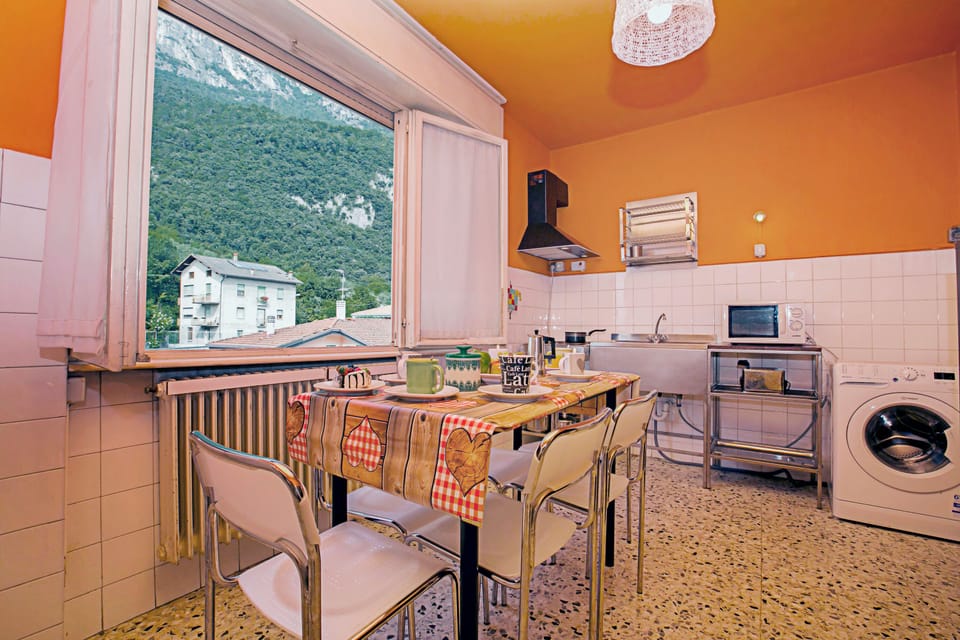 Kitchen and dining area