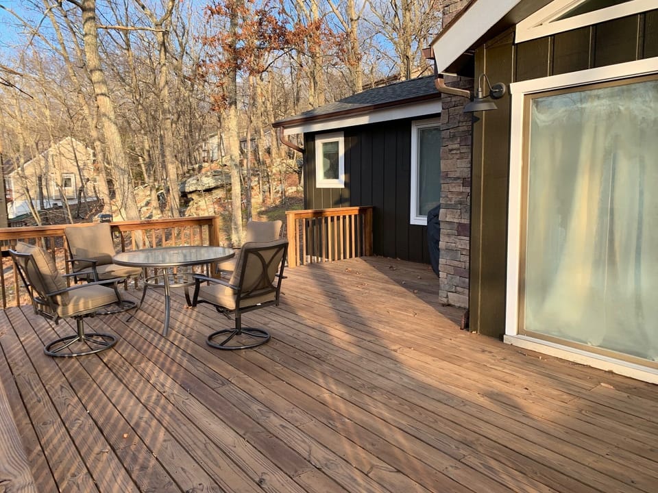 Front deck