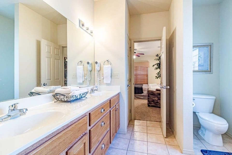 Jetted Tub available in the Master Bathroom.